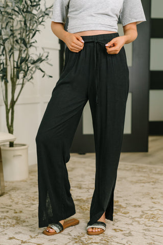 Magic Straight Pants in Navy