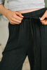 Essential Feeling Straight Leg Lounge Pants in Light in Black