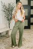Essential Feeling Straight Leg Lounge Pants in Light in Olive