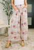 Follow the Flow Wide Leg Floral Bottoms