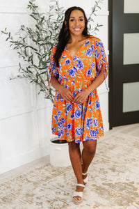 Frock Star V-Neck Skort Dress