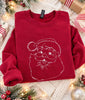 Embroidered Santa