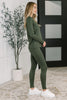 Get Me Cozy Set in Dark Olive
