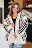 Holding On Aztec Print Cardigan