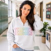 Teacher dot embroidery
