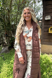 PREORDER- WILD OAK PUFFER VEST