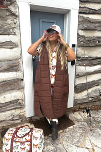PREORDER- WILD OAK PUFFER VEST