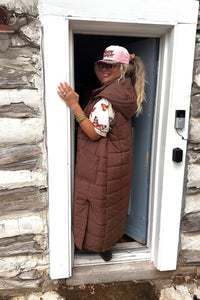 PREORDER- WILD OAK PUFFER VEST