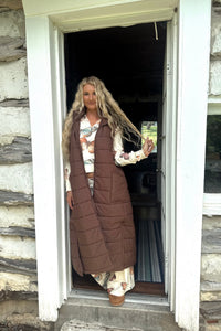 PREORDER- WILD OAK PUFFER VEST