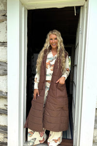 PREORDER- WILD OAK PUFFER VEST