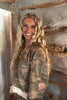 PREORDER- CAMO & BUTTERFLIES EASY DOES IT PULLOVER