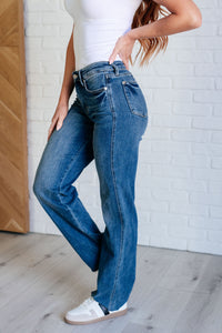 Judy Blue Anita Full Size Tummy Control Straight Jeans