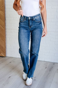 Judy Blue Anita Full Size Tummy Control Straight Jeans