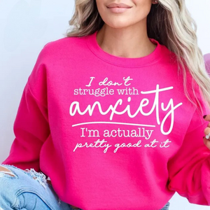 Don’t struggle with anxiety