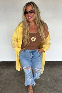 PREORDER- URBAN DISTRESSED CROP JEAN