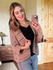 Dolman Cardigan In Mocha