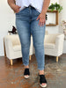 Judy Blue Full Size Cuffed Slim Jeans
