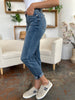 Judy Blue Full Size Cuffed Slim Jeans