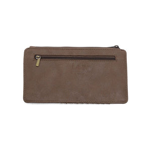 Joy Susan Kara Mini Wallet in Taupe