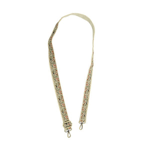 Joy Susan Autumnal Floral Vines Guitar Strap