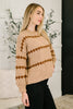 Ivy Lane Textured Sweater in Taupe