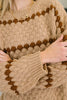 Ivy Lane Textured Sweater in Taupe