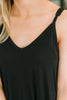 Just Getting Started Spaghetti Strap Maxi Dress in Black