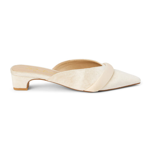 VENDELA LEATHER SLINGBACK PLATFORM SANDAL IN TAN