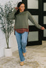 Layer Player Drop Shoulder Long Sleeve Top