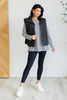 Layering Queen Quilted Puffer Vest in Black