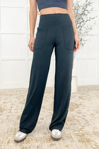 Leg Day Legends Straight Leg Bottoms in Nocturnal Navy