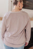 Less Conversation V-Neck Top
