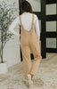 Little Miss Picnic V-Neck Jumpsuit in Brush