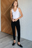 Magic Ankle Crop Skinny Pants in Black