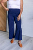 Magic Wide Leg Crop Pants in Navy