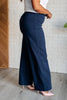 Magic Wide Leg Pants in Navy