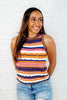 Max Aura Points Striped Knit Tank