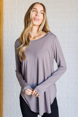 Ruched Cowl Neck Top in Olive