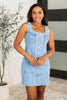 Most Surreal Button Front Denim Dress