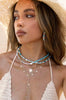 Turquoise and Pearl Strand Necklace