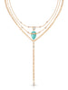 Turquoise Solstice Layered Necklace