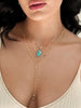 Turquoise Solstice Layered Necklace