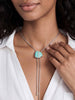 Turquoise Solstice Bolo Necklace