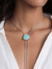 Turquoise Solstice Bolo Necklace