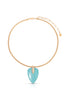 Turquoise Solstice Pendant Choker