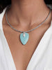 Turquoise Solstice Pendant Choker