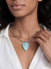 Turquoise Solstice Pendant Choker