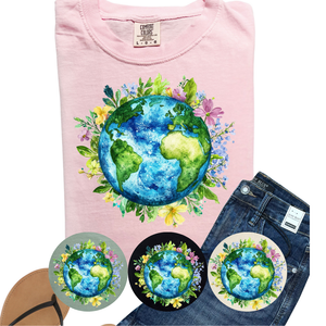 Earth Day Florals TEE