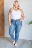 Nicole Tummy Control Skinny Jeans in Vintage Wash