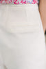 Only Pair High Waisted Wide Leg Bottoms in Off White